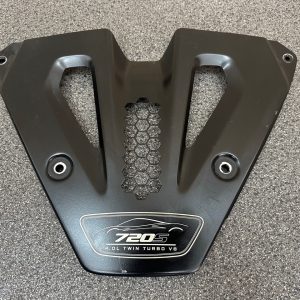 McLaren 720S Engine Cover Name Plate Black